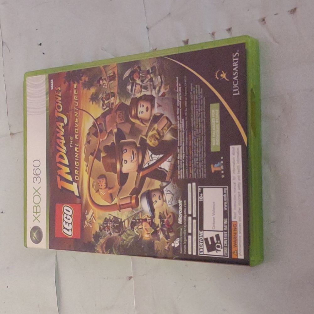 Indiana Jones/Kung Fu Panda Xbox 360